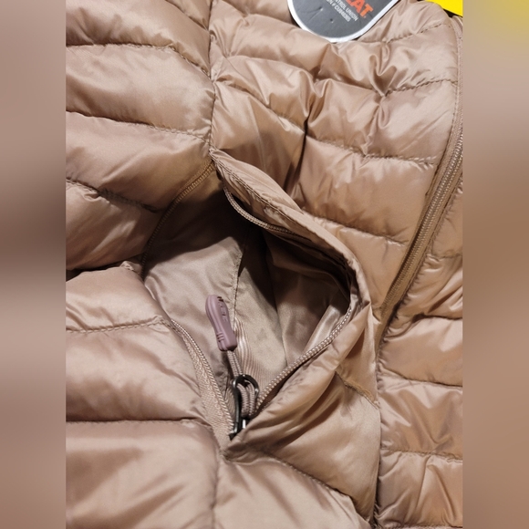 NWT 32 DEGREES LADIES TAN TAUPE. ISH. DOWN COAT PUFFET SIZE SMALL - Picture 11 of 15